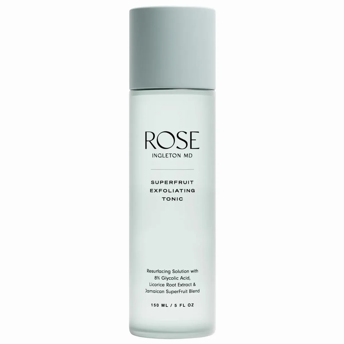 SuperFruit Exfoliating Toner with 8% Glycolic Acid for Dark Spots & Textured Skin 5 oz / 150 mL by ROSE Ingleton MD