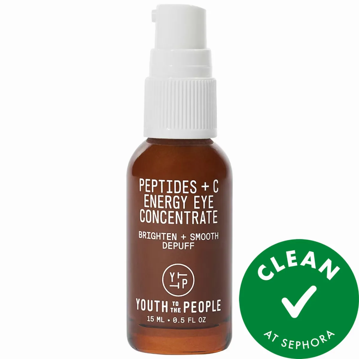 Peptides + C Energy Eye Concentrate with Vitamin C and Caffeine 0.5 oz / 15 mL by Youth To The People