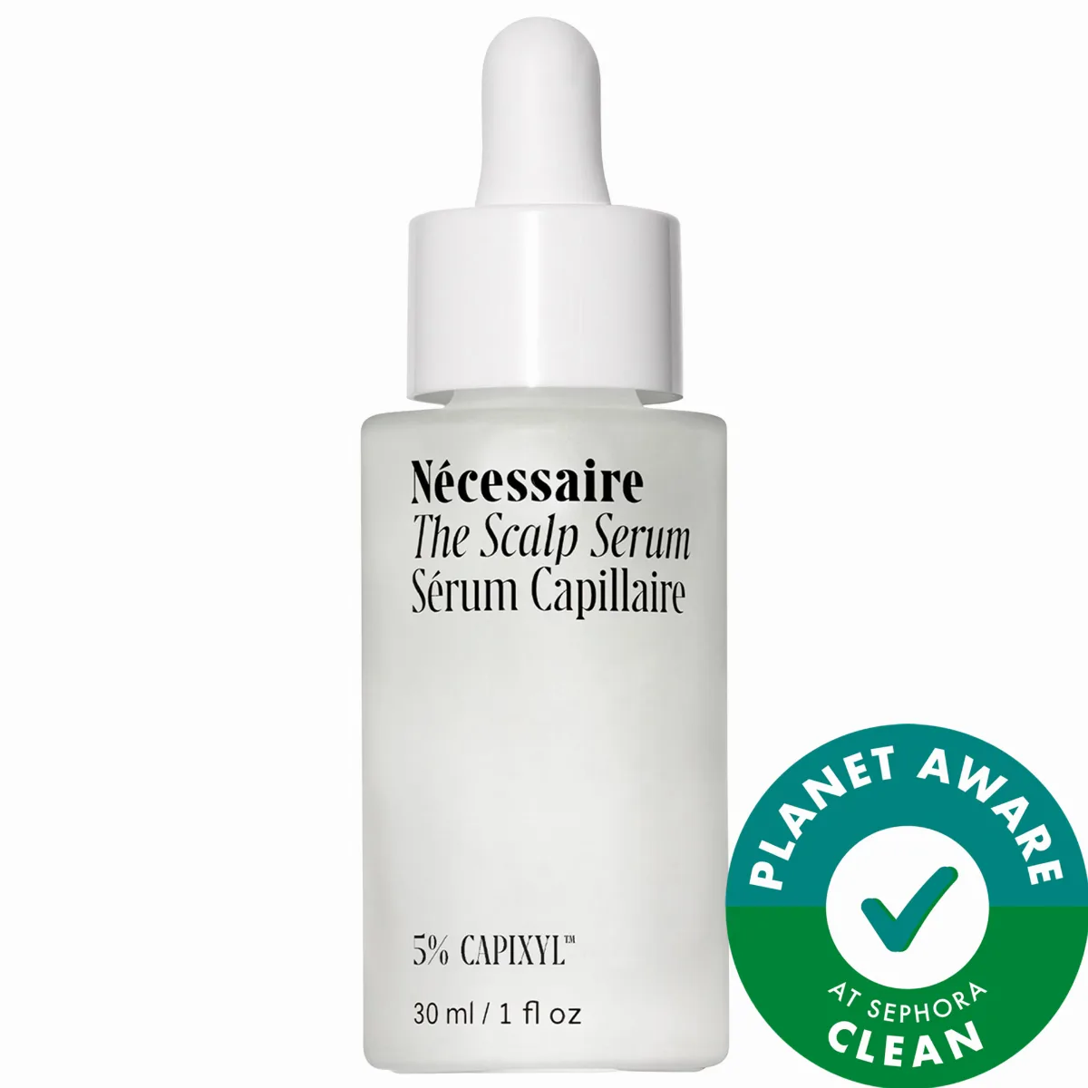 The Scalp Serum - 5% Capixyl for Thicker, Fuller, Healthier Hair 1 oz / 30 Ml by Nécessaire
