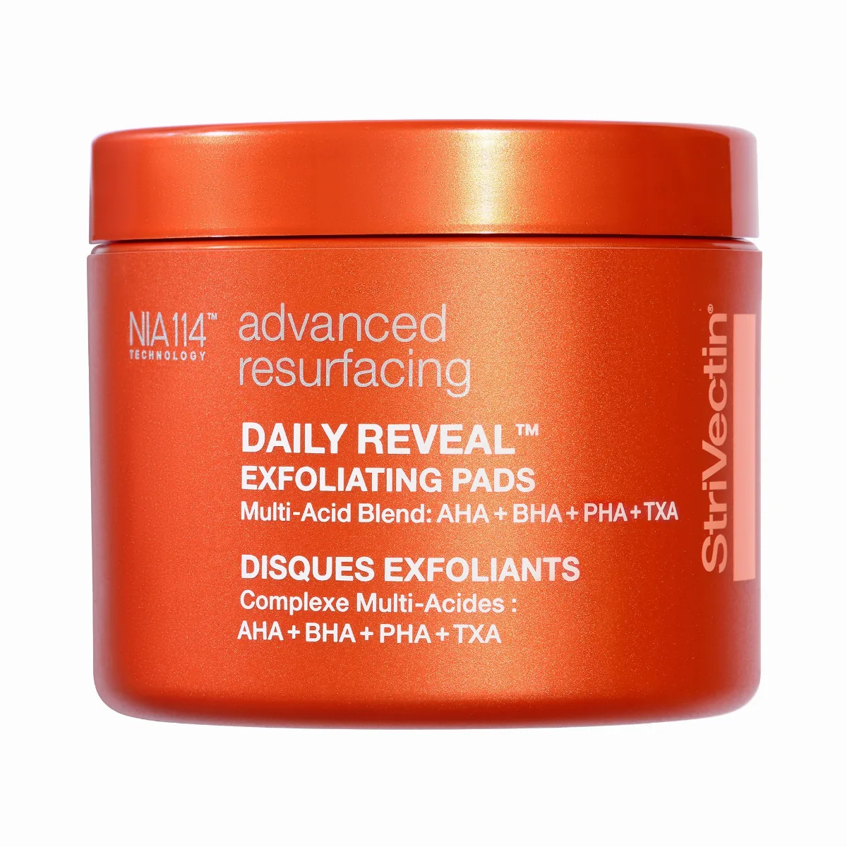 Daily Reveal Exfoliating Face Pads with AHA + BHA + PHA + TXA 60 Pads by StriVectin