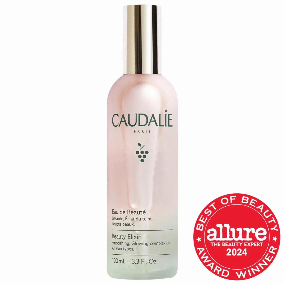 Beauty Elixir Prep, Set Makeup, Glow Face Mist 3.3/100 by Caudalie