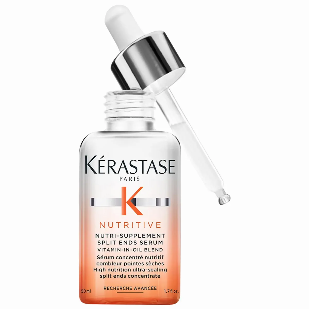 Nutritive Hydrating Split Ends Serum for Dry Hair 1.7 oz / 50 Ml by Kérastase