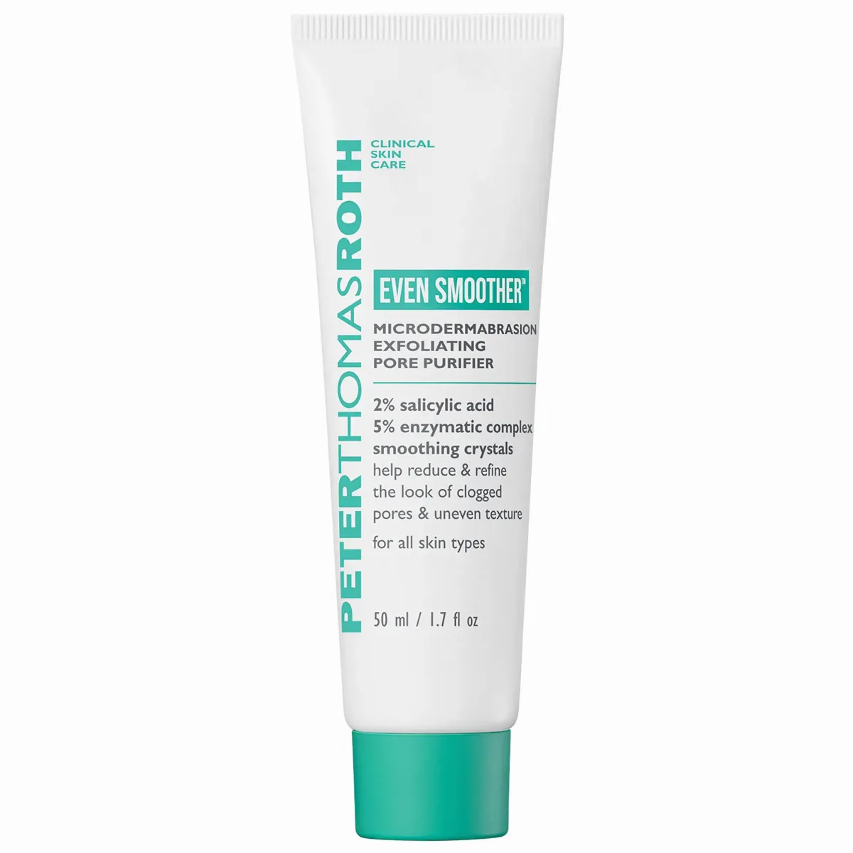 Even Smoother Microdermabrasion Exfoliating Pore Purifier with Salicylic Acid for Oil Control 1.7 oz / 50 mL by Peter Thomas Roth
