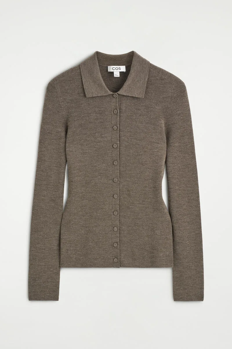 Seamless Merino Wool Shirt by COS
