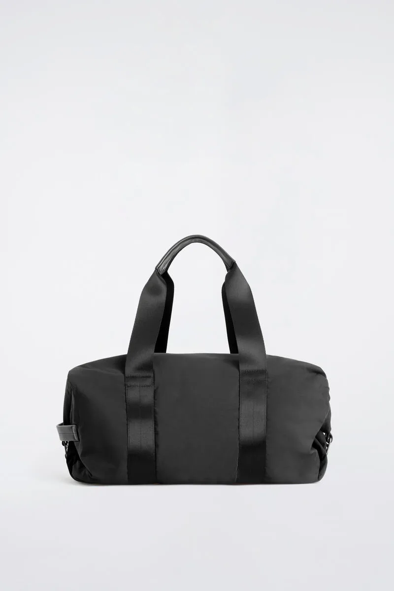 Leather-Detail Duffel Bag - Nylon by COS