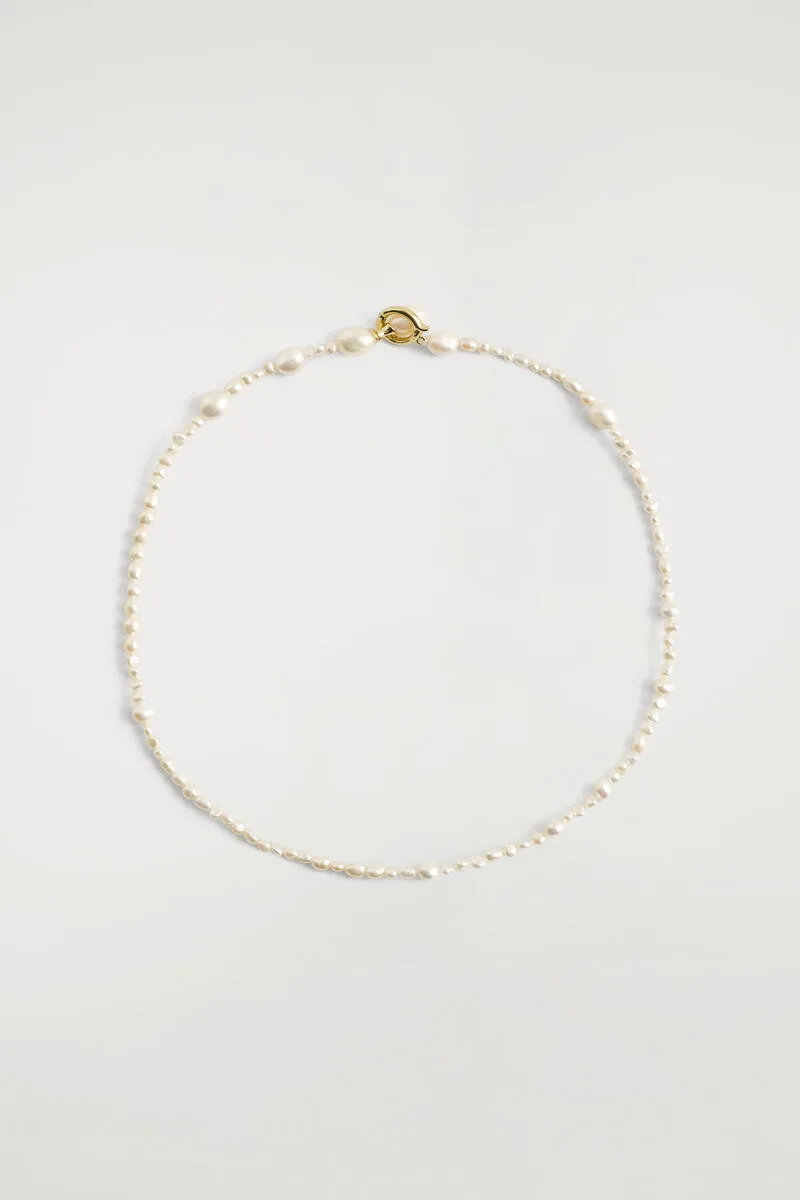 Irregular Freshwater Pearl Necklace by COS
