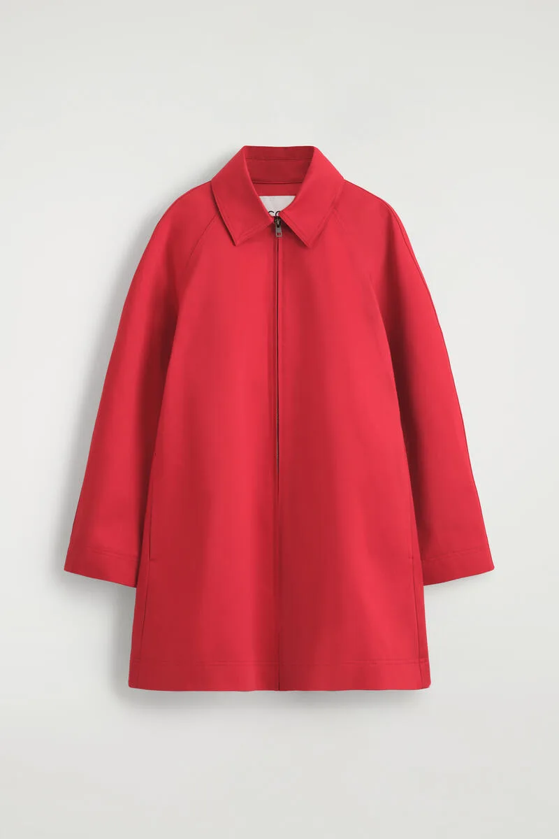 Sculptural Cotton Swing Coat by COS