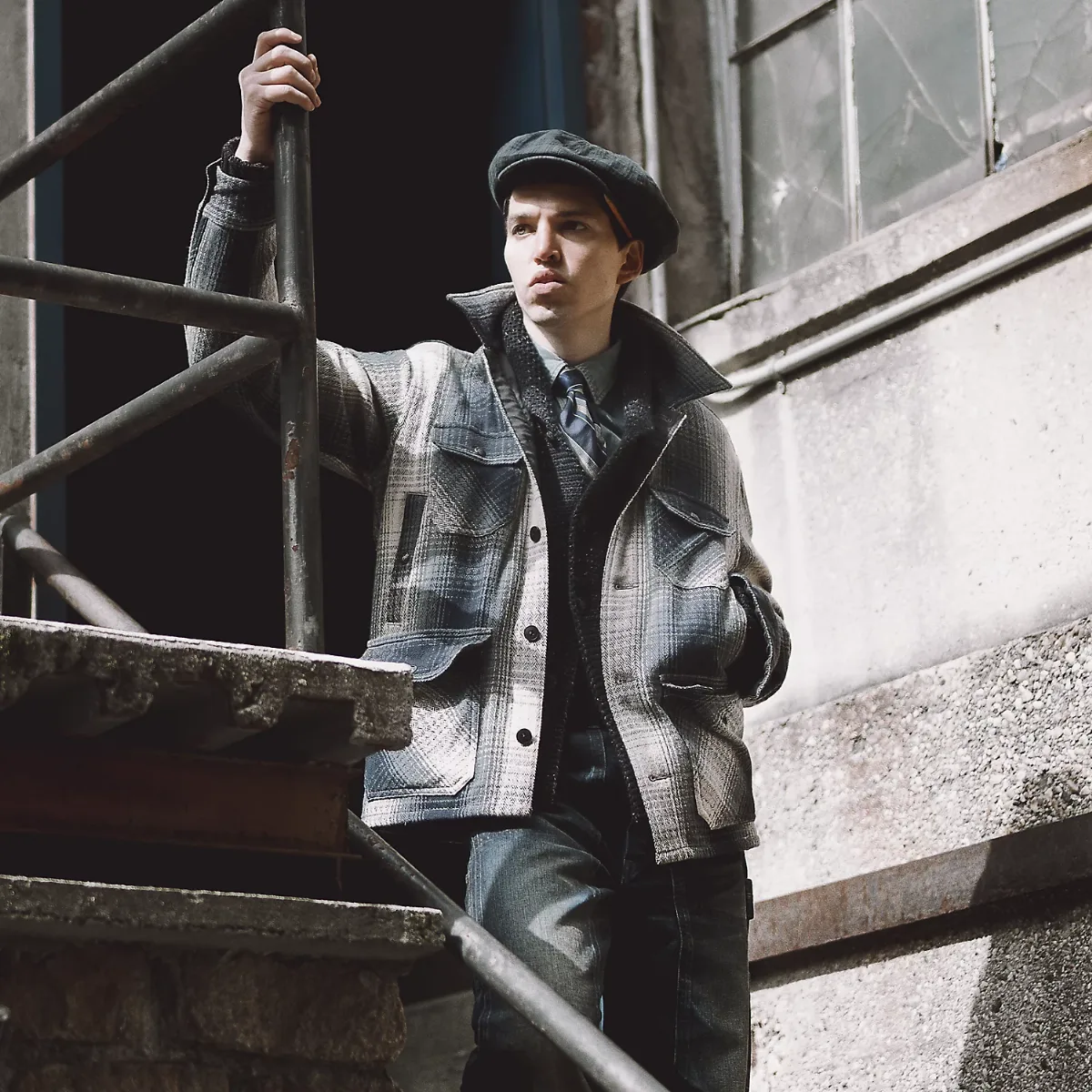 Plaid Wool Twill Overshirt by Ralph Lauren RRL