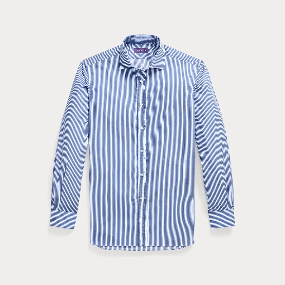 Handmade Striped Twill Shirt by Ralph Lauren Purple Label
