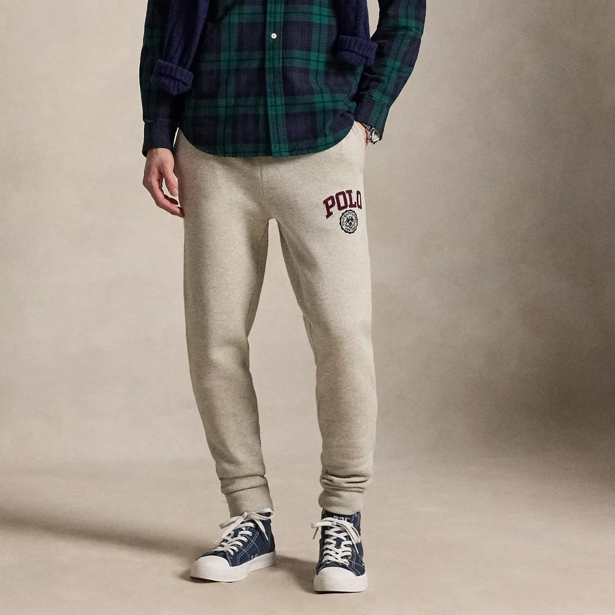 Logo Fleece Jogging Bottoms by Polo Ralph Lauren