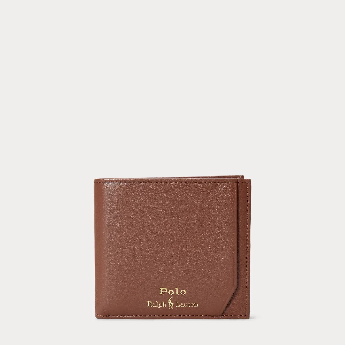 Smooth Leather Billfold Coin Wallet by Polo Ralph Lauren