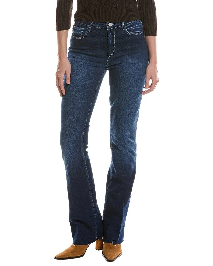 Ruth High-Rise Straight Jean by L'Agence