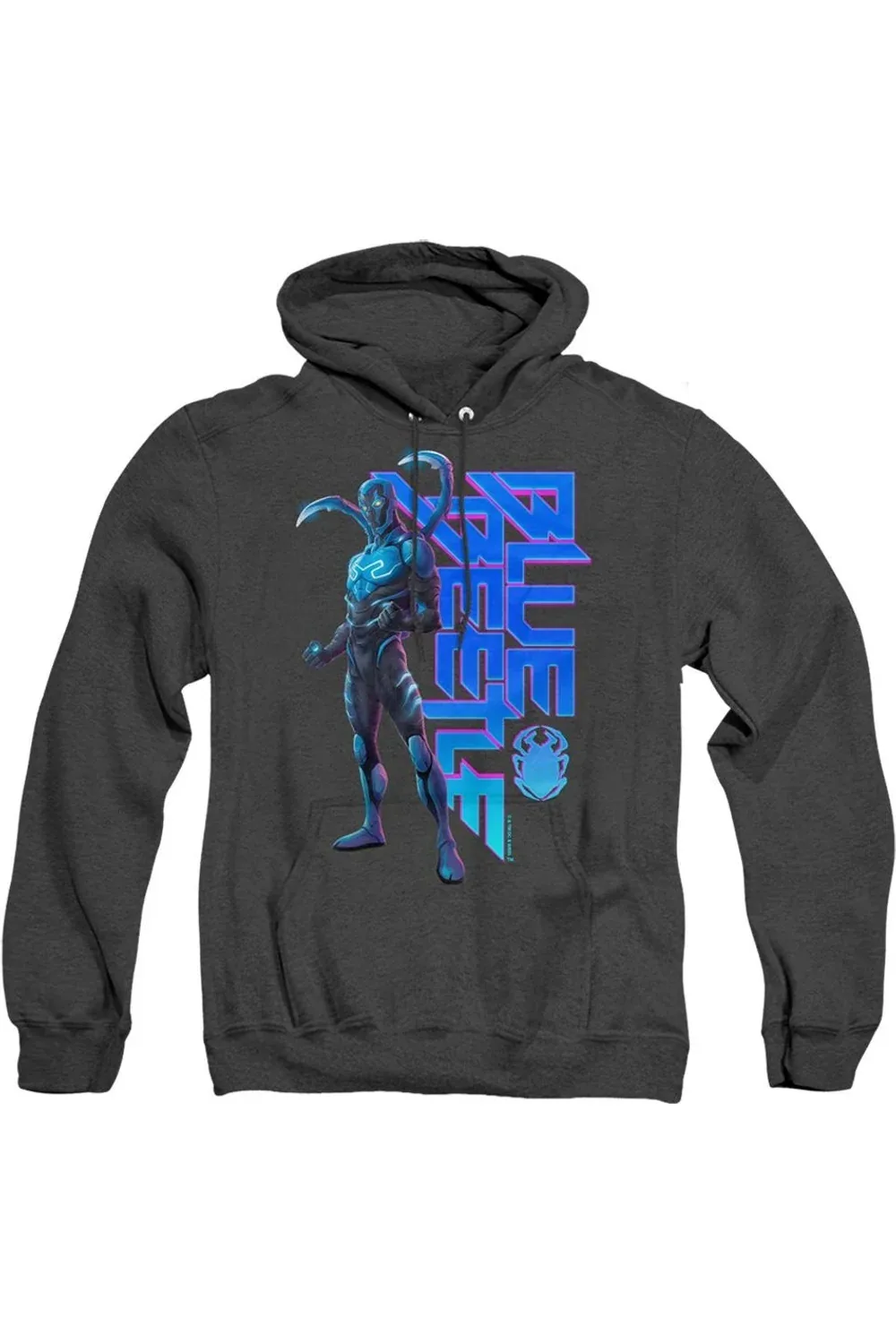 Blue Beetle (2023) Standing Heather Hoodie / Hooded Sweatshirt by Gildan