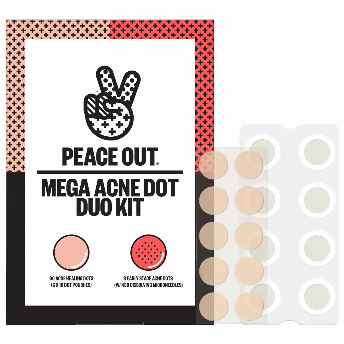 Mega Acne Dot Duo Kit with Salicylic Acid 1 Kit by Peace Out