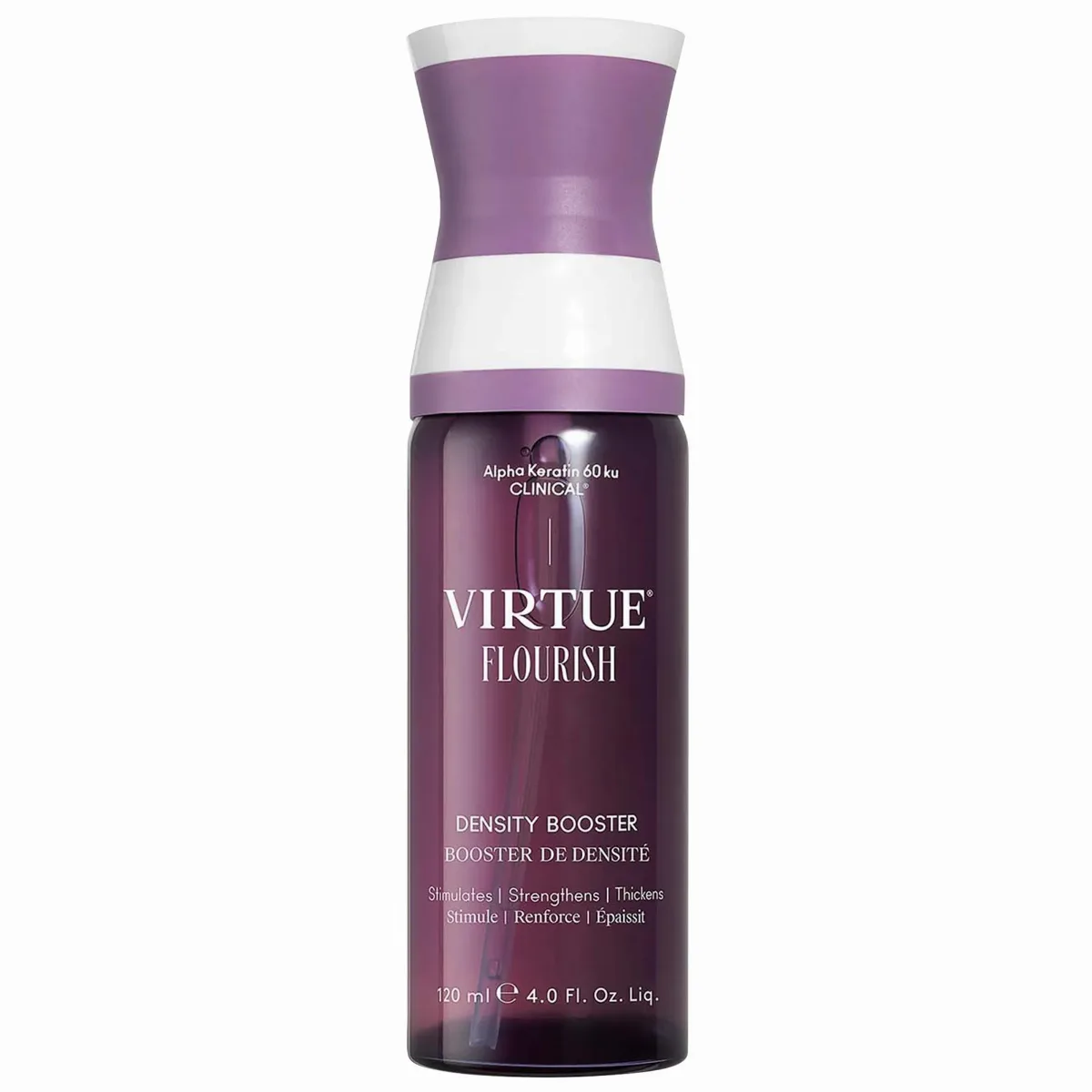 Flourish Density Booster for Healthy Hair Growth 4 oz / 120 mL by Virtue