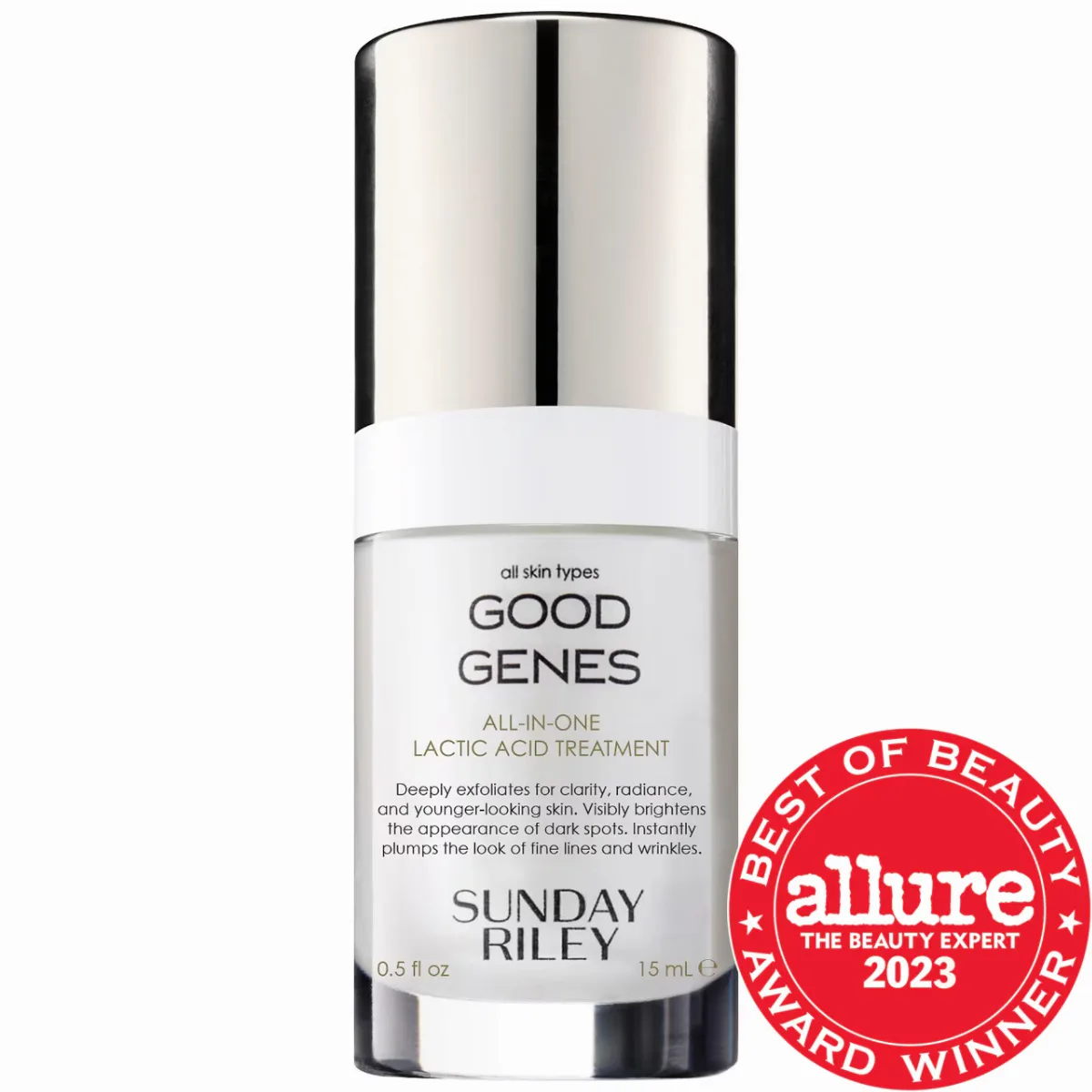 Mini Good Genes All-In-One AHA Lactic Acid Treatment 0.5 oz / 15 mL by Sunday Riley