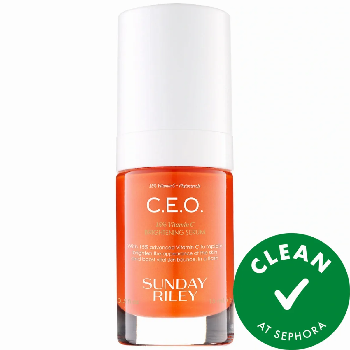 Mini C. E.O. 15% Vitamin C Brightening Serum 0.5 oz / 15 mL by Sunday Riley