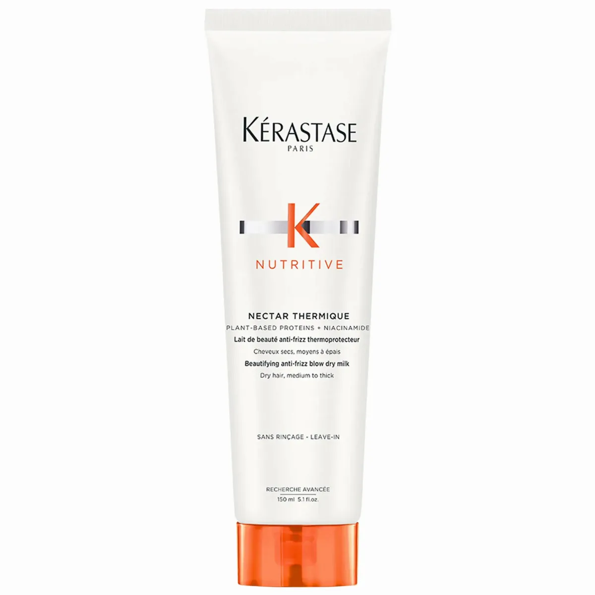 Nutritive Heat Protecting Styling Cream for Dry Hair 5.1 oz / 150 Ml by Kérastase