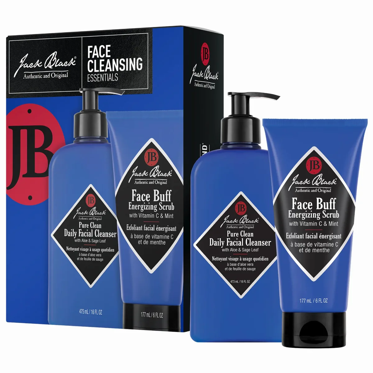 Face Cleansing Essentials Set by Jack Black