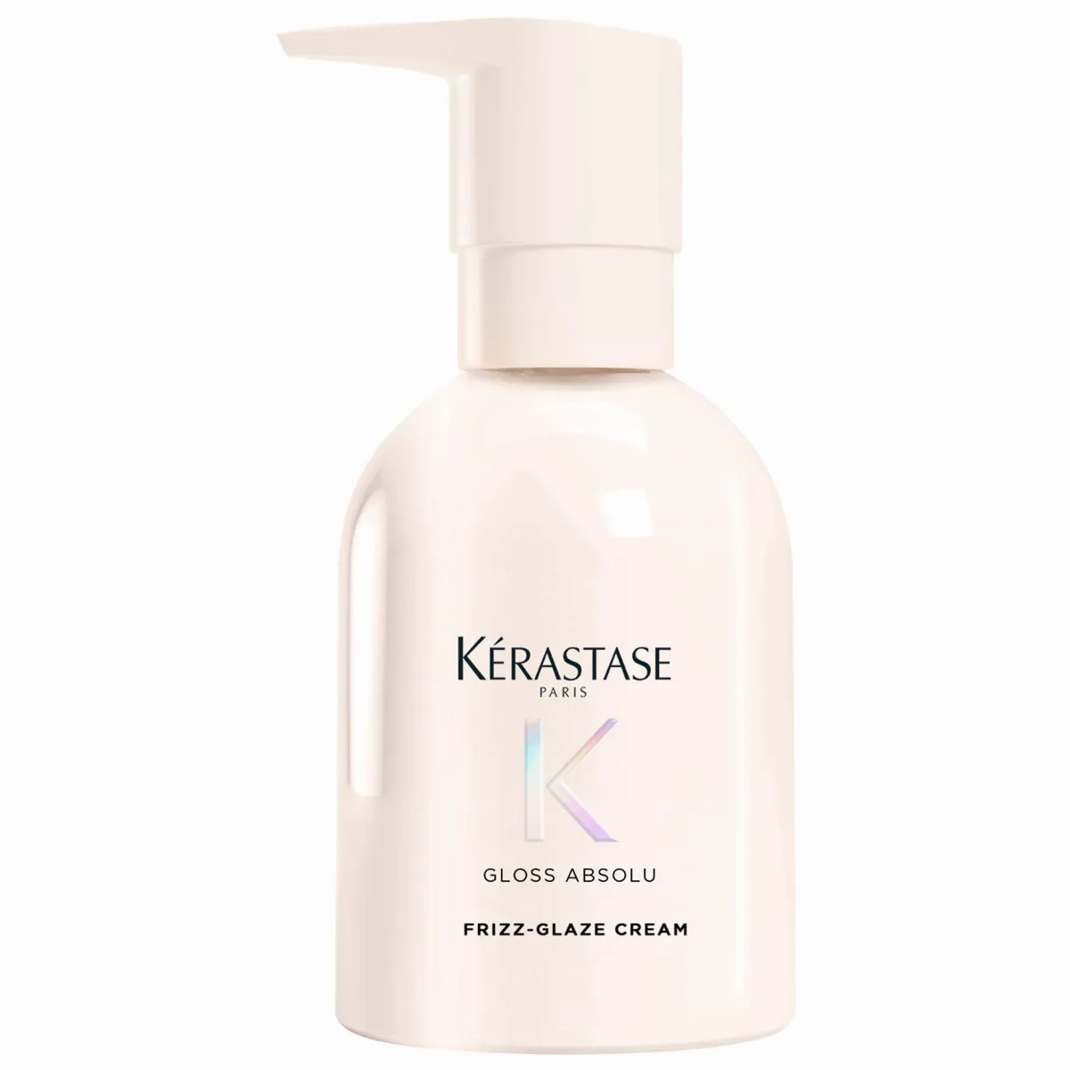 Gloss Absolu High-Shine Anti-Frizz Glaze Styling Cream for Medium to Thick Hair 8.1 oz / 240 Ml by Kérastase