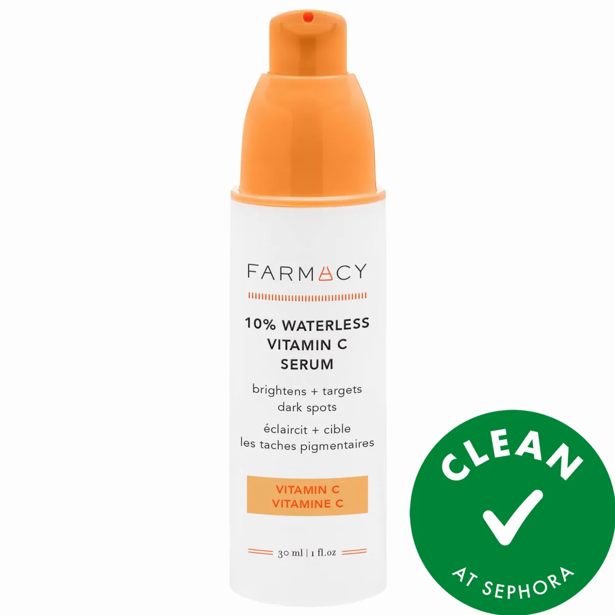 10% Waterless Vitamin C Serum 1 oz / 30 mL by Farmacy
