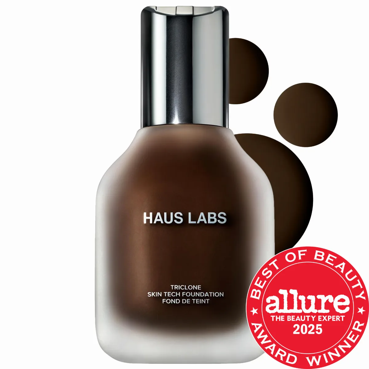 Triclone Skin Tech Medium Coverage Foundation with Fermented Arnica 590 Deep 1 oz / 30 mL by HAUS LABS BY LADY GAGA