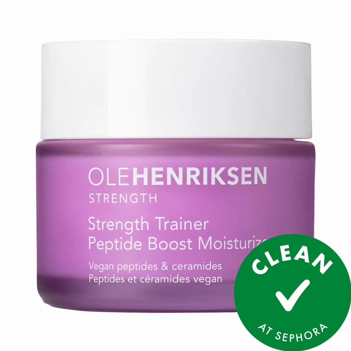 Strength Peptide Barrier Boost Moisturizer with Hyaluronic Acid and Niacinamide 1.7 oz / 50 Ml by OLEHENRIKSEN