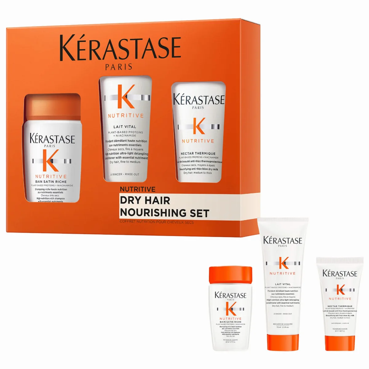 Nutritive Hydrating Essentials Discovery Gift Set for Dry Hair by Kérastase