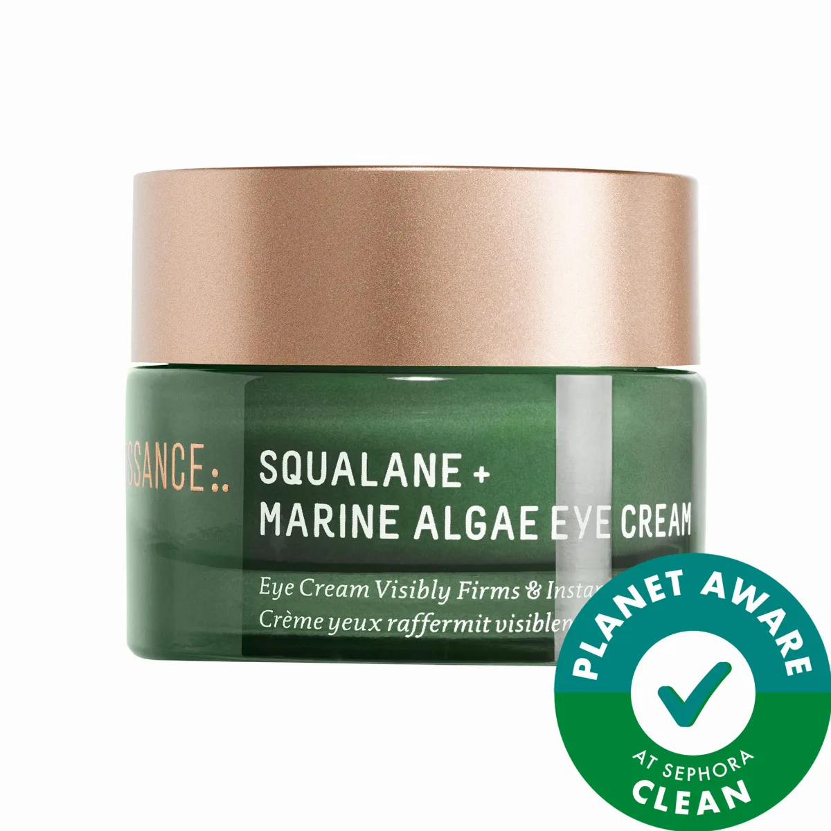 Marine Algae Eye Cream for Fine Lines & Dark Circles + Squalane 0.5 oz / 15 mL by Biossance