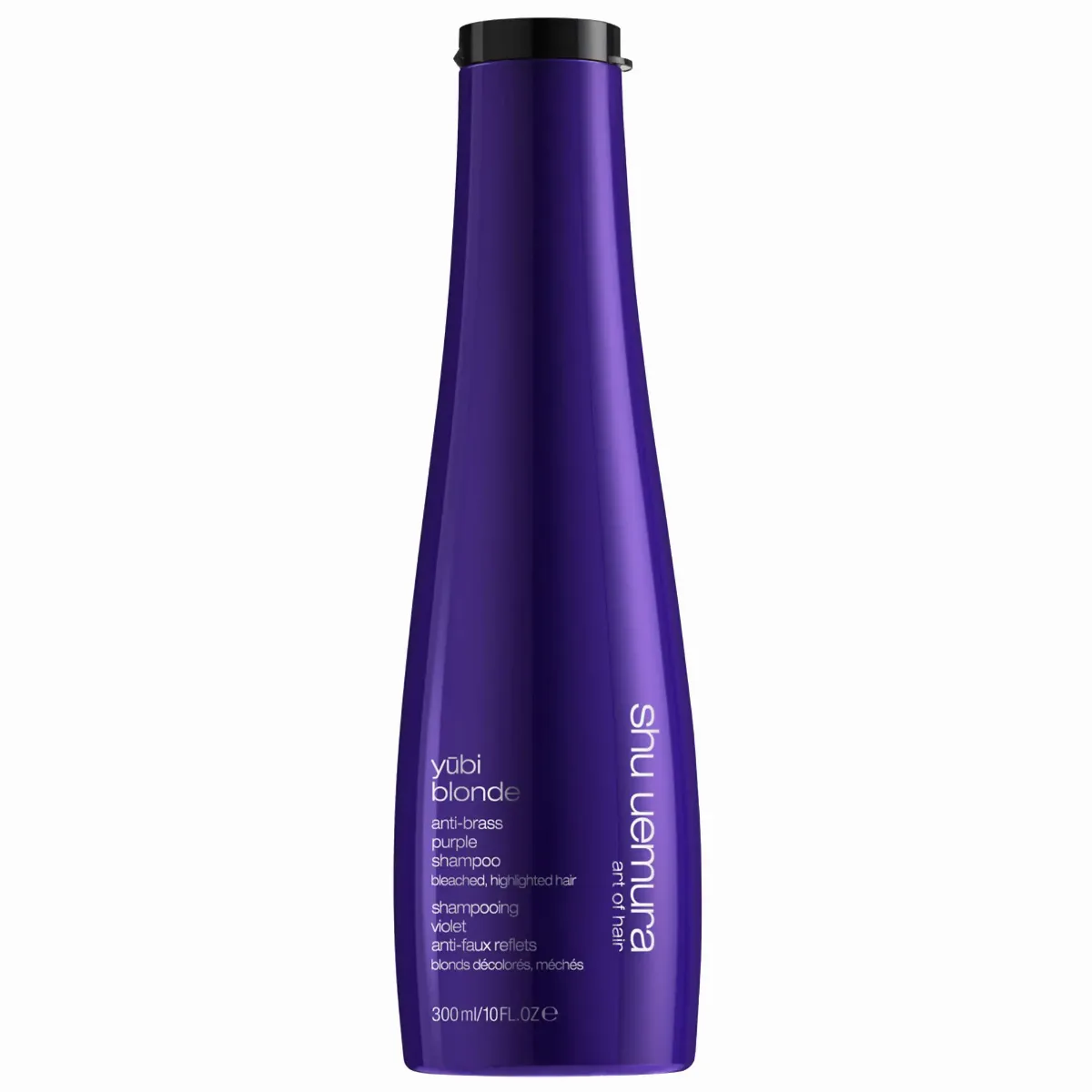 Yūbi Blonde Anti-Brass Purple Shampoo for Blonde Hair 10 oz / 300 mL by shu uemura