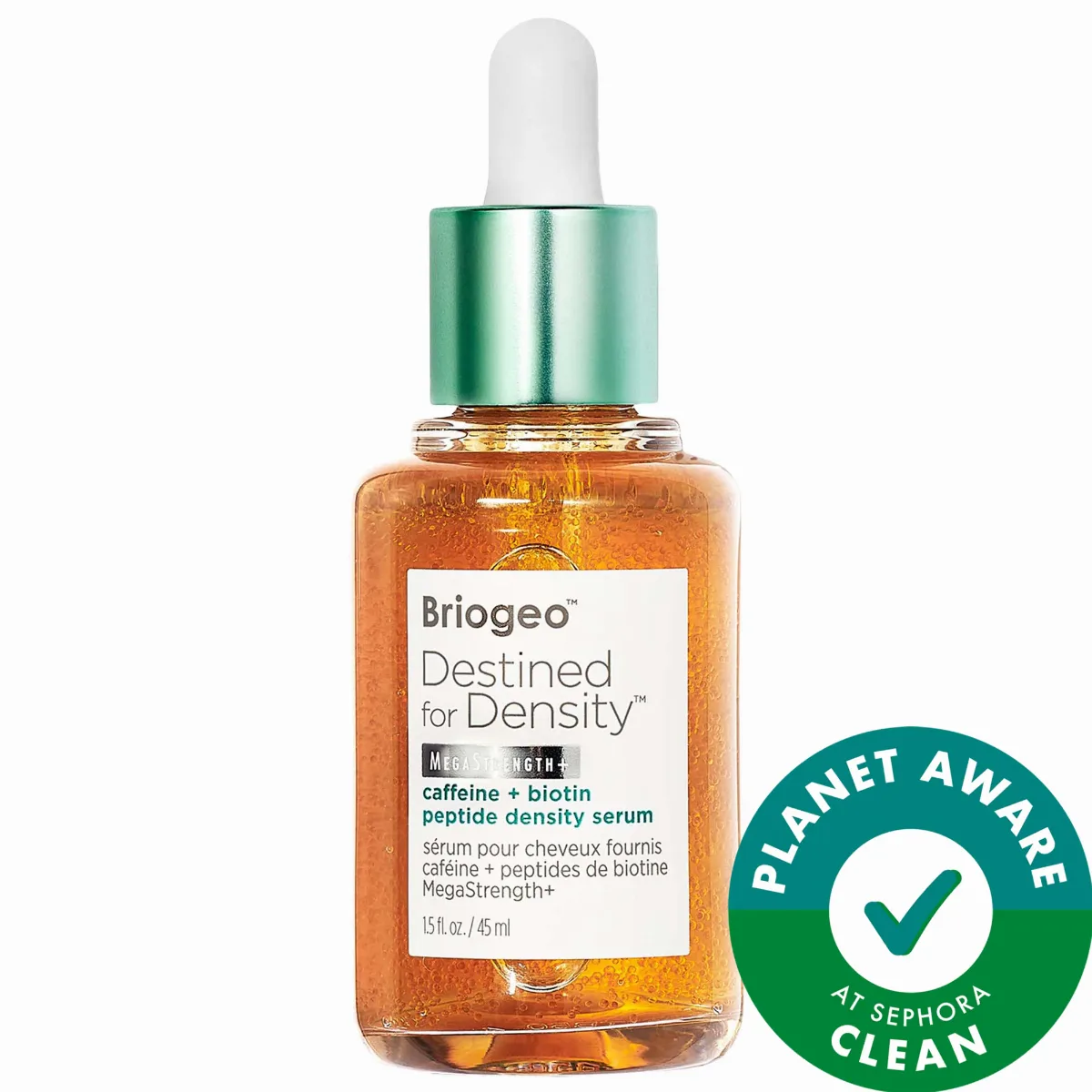 Destined for Density Peptide Hair Serum for Thicker, Fuller Hair 1.5 oz / 45 mL by Briogeo