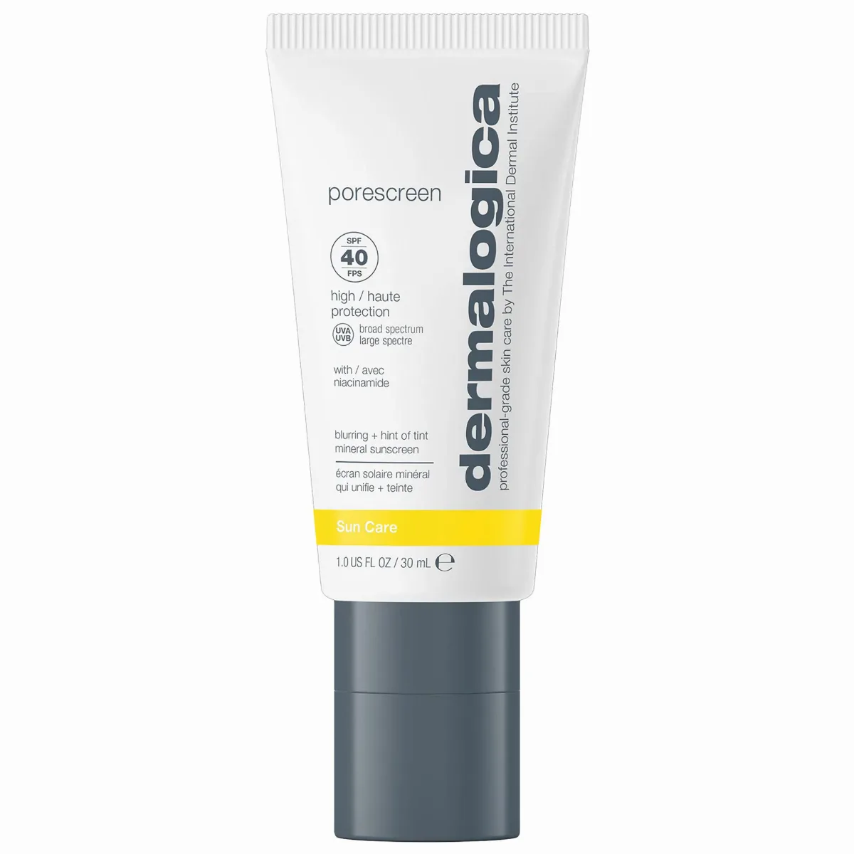 Porescreen SPF 40 Mineral Sunscreen with Niacinamide for Oily & Sensitive Skin 1 oz / 30 Ml by Dermalogica