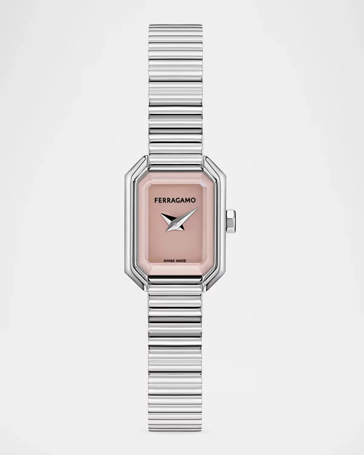 Crystal Petite 15x20mm Stainless Steel Bracelet Watch by FERRAGAMO