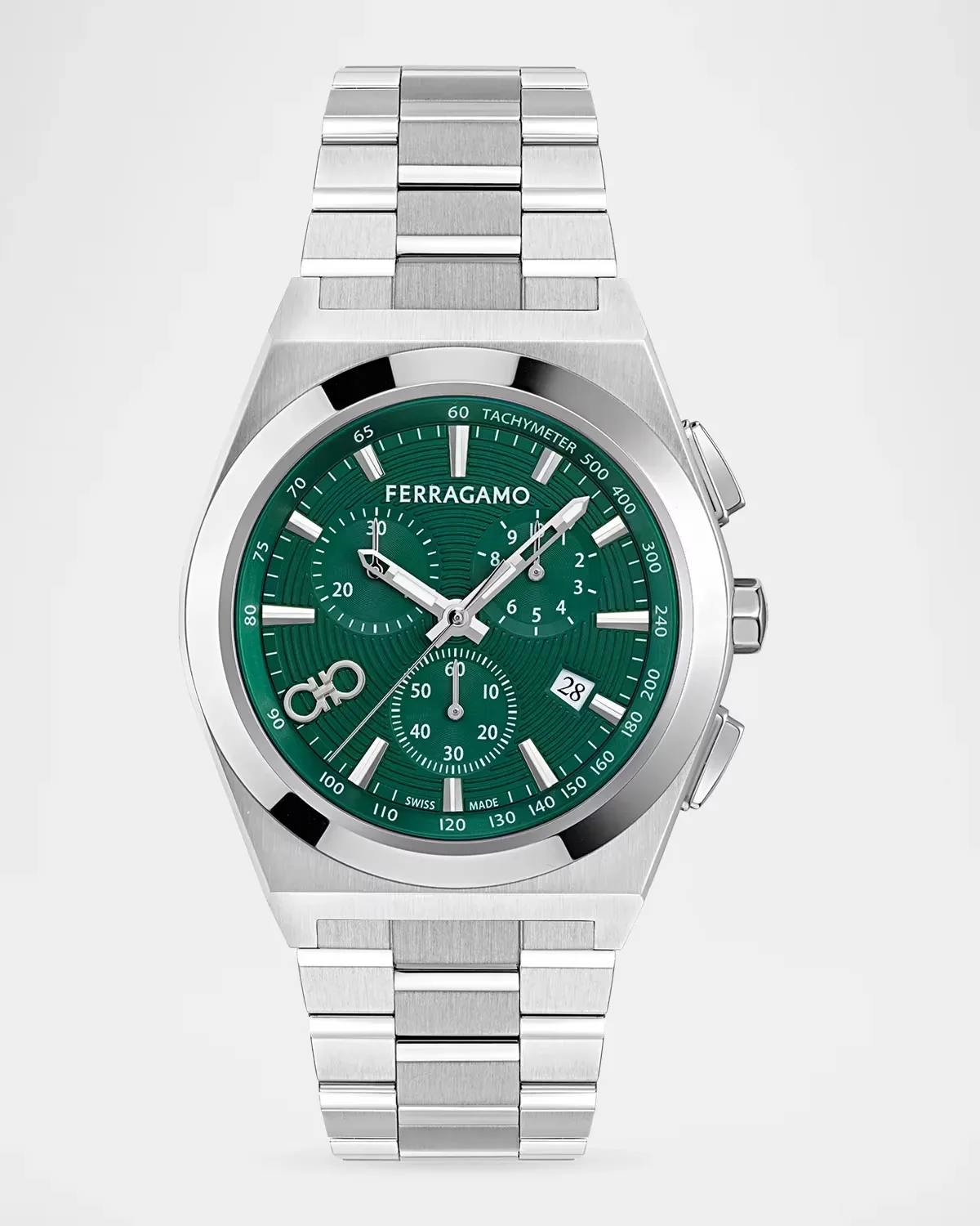 Vega Upper East Chrono 42mm Stainless Steel Bracelet Watch