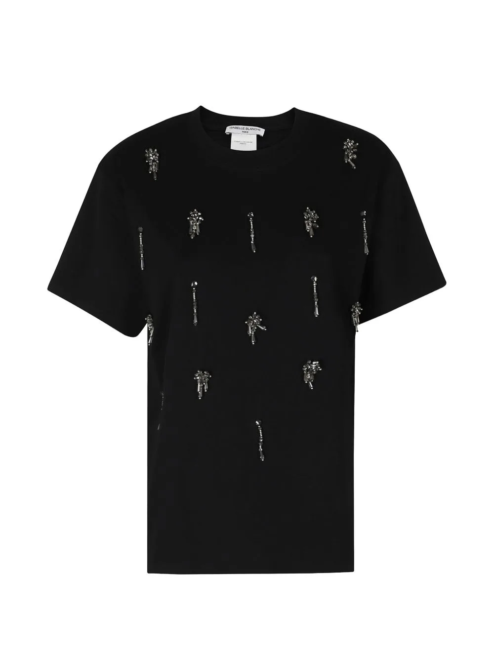 Crystal-Embellished T-Shirt by Isabelle Blanche