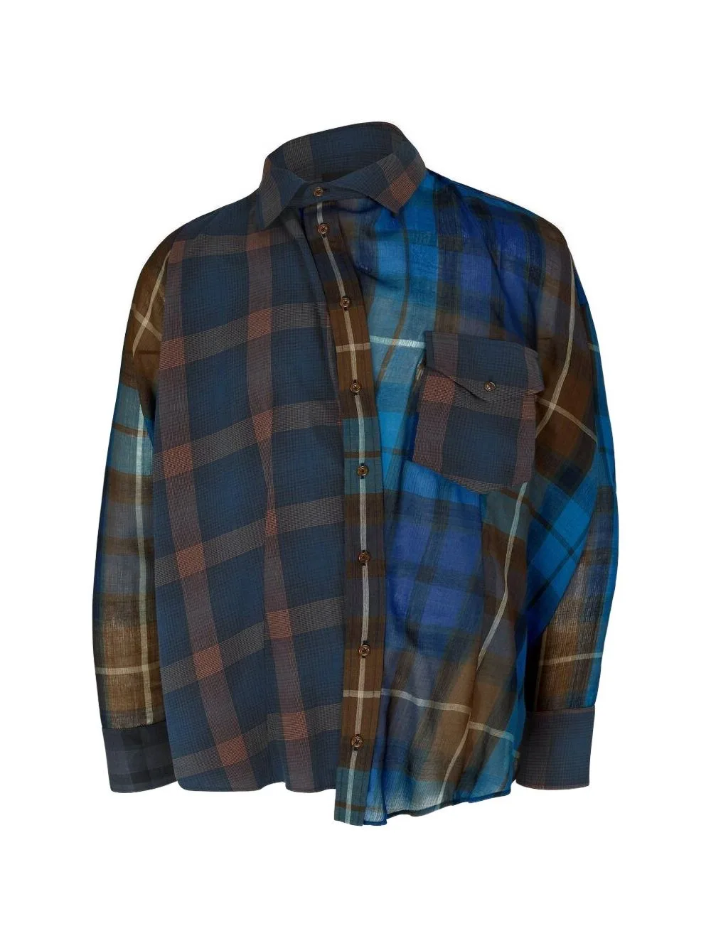 Chaos Check-Pattern Shirt by Vivienne Westwood