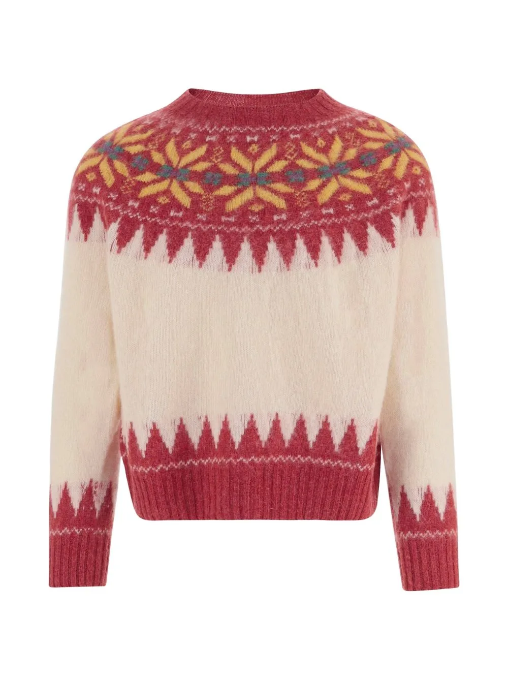 Fair Isle-Knit Wool Sweater by Howlin'