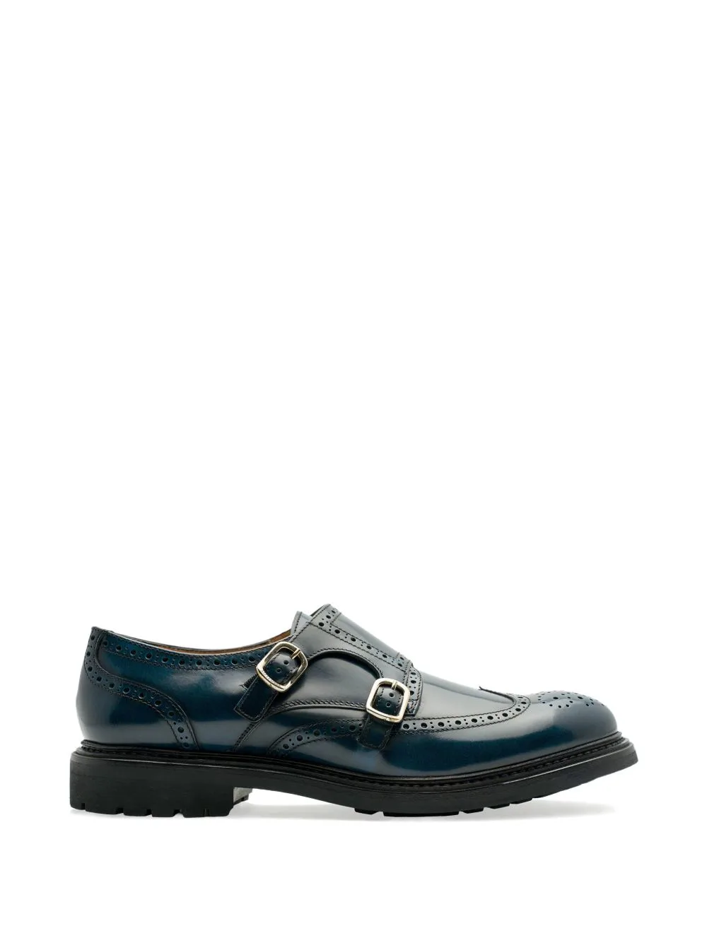 Walton Brogue Monk Shoes by Lottusse