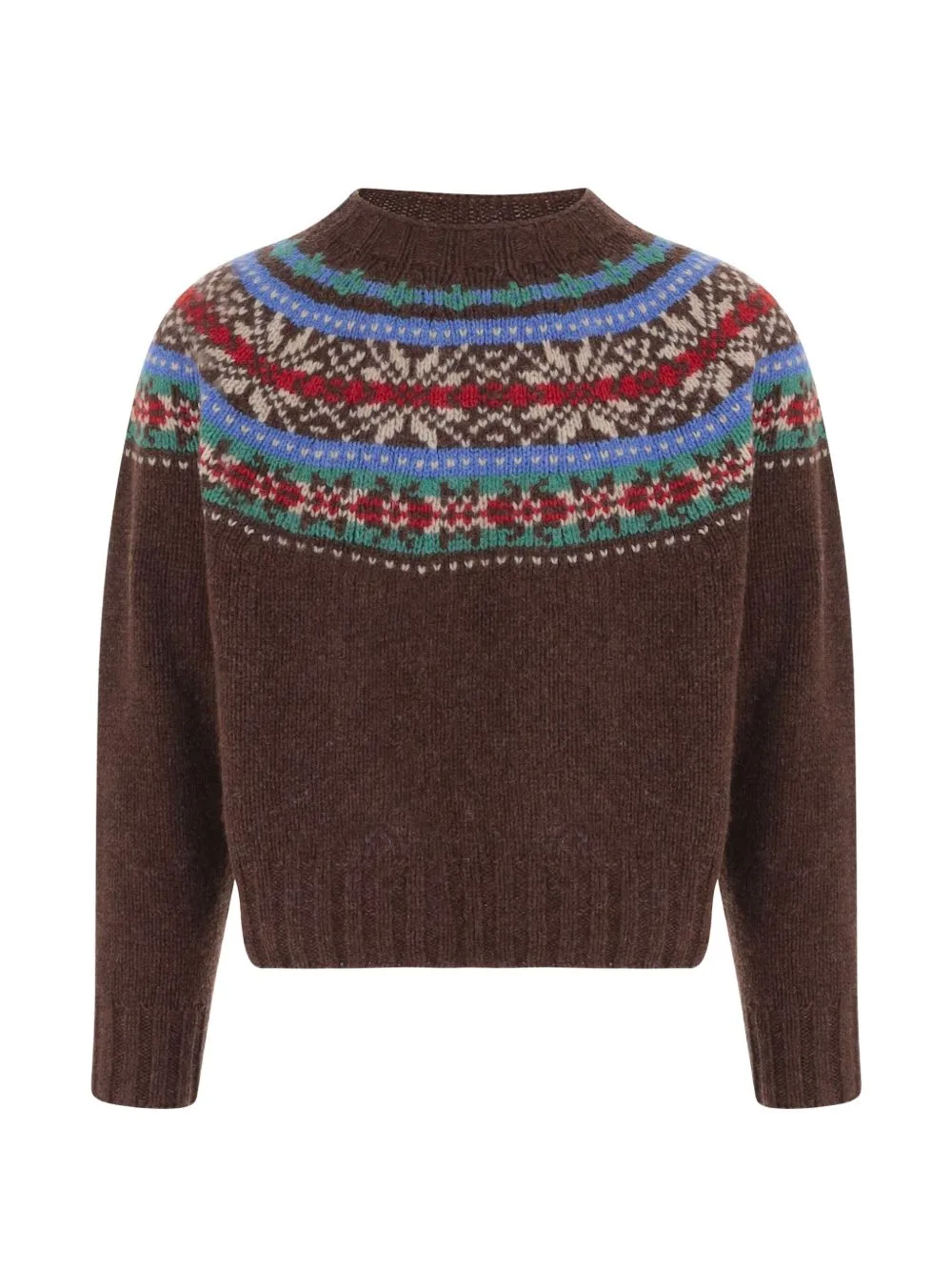 Fair Isle Wool Sweater