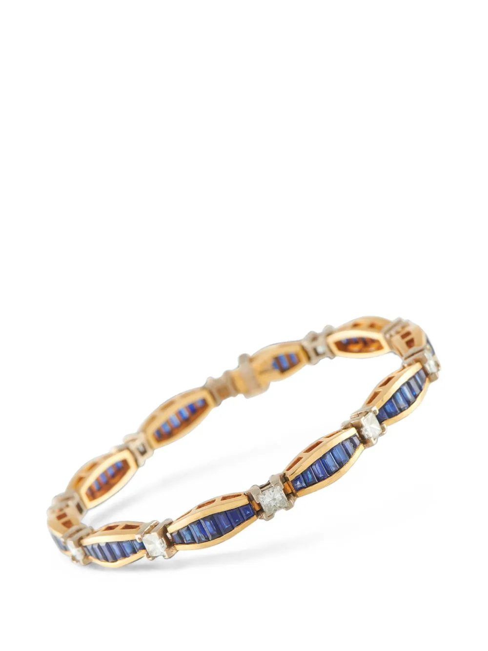Sapphire and Diamond Bracelet by LB Exclusive