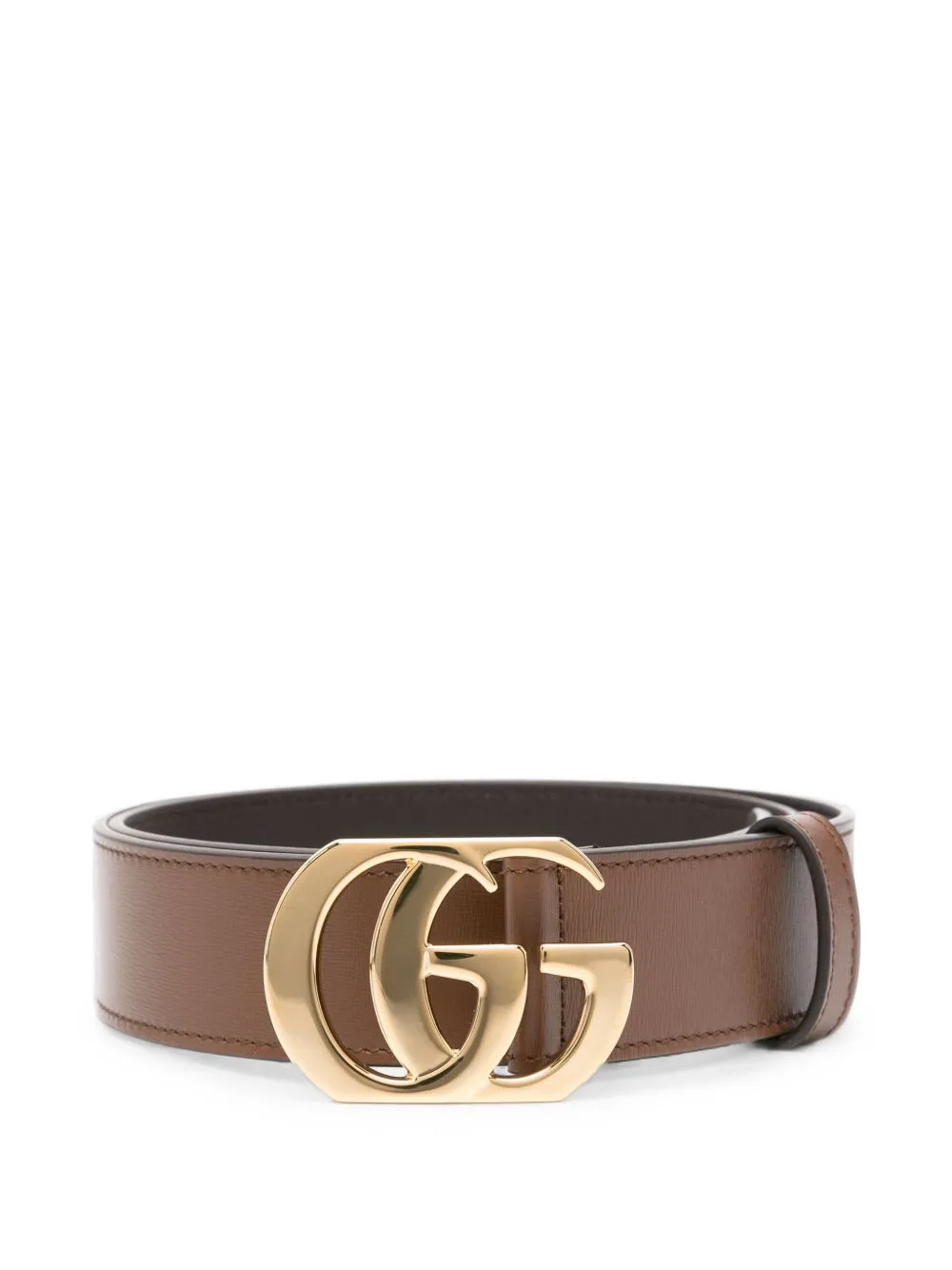 Double G Leather Belt by Gucci