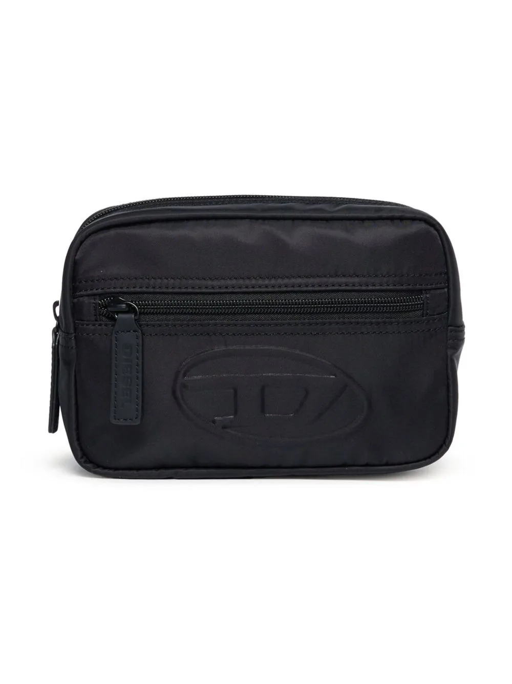 Logo-Embossed Zipped Bag by Diesel Kids