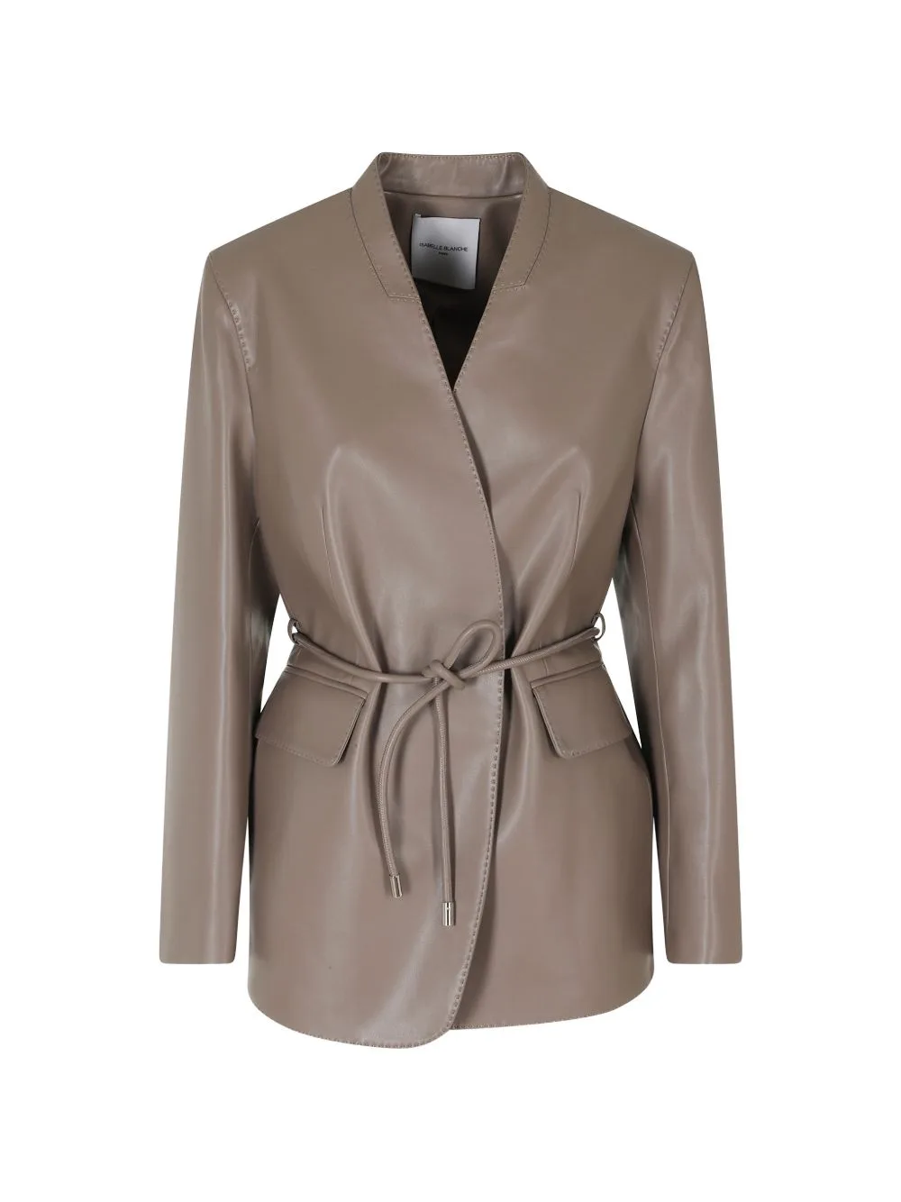 Belted Double-Breasted Blazer by Isabelle Blanche
