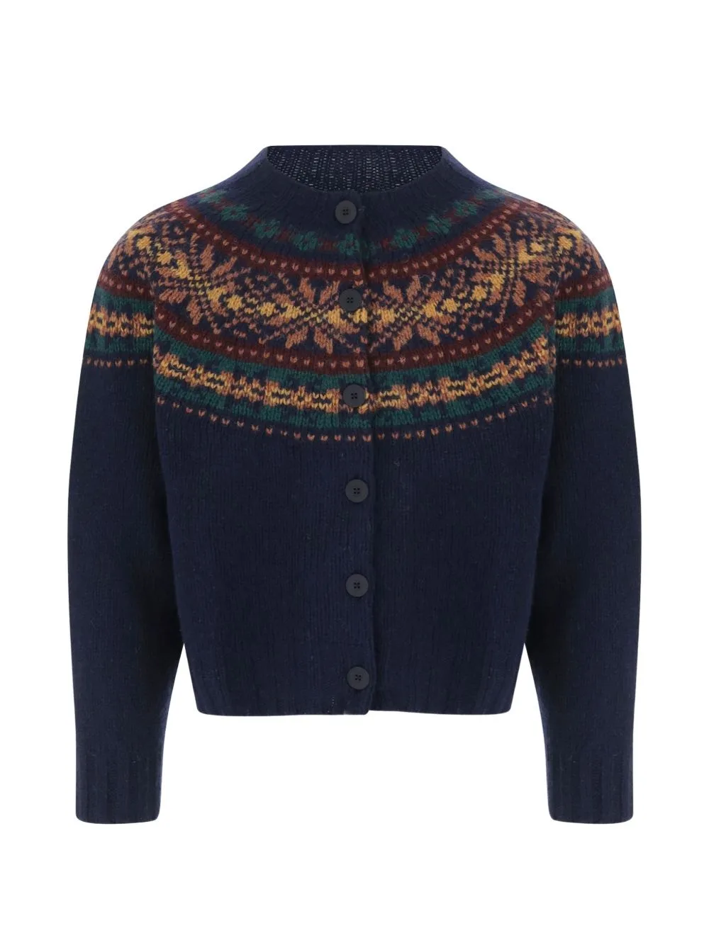 Fair Isle-Knit Cardigan by Howlin'