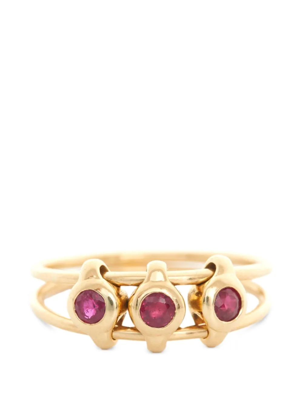Ruby Orbit Ring by YI Collection