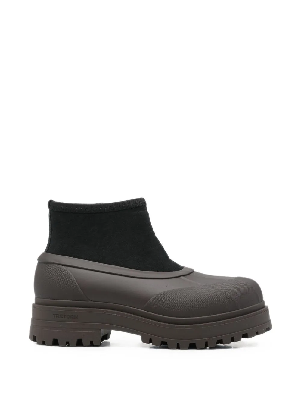 Avan Hybrid Panelled Chunky-Sole Ankle Boots by Tretorn