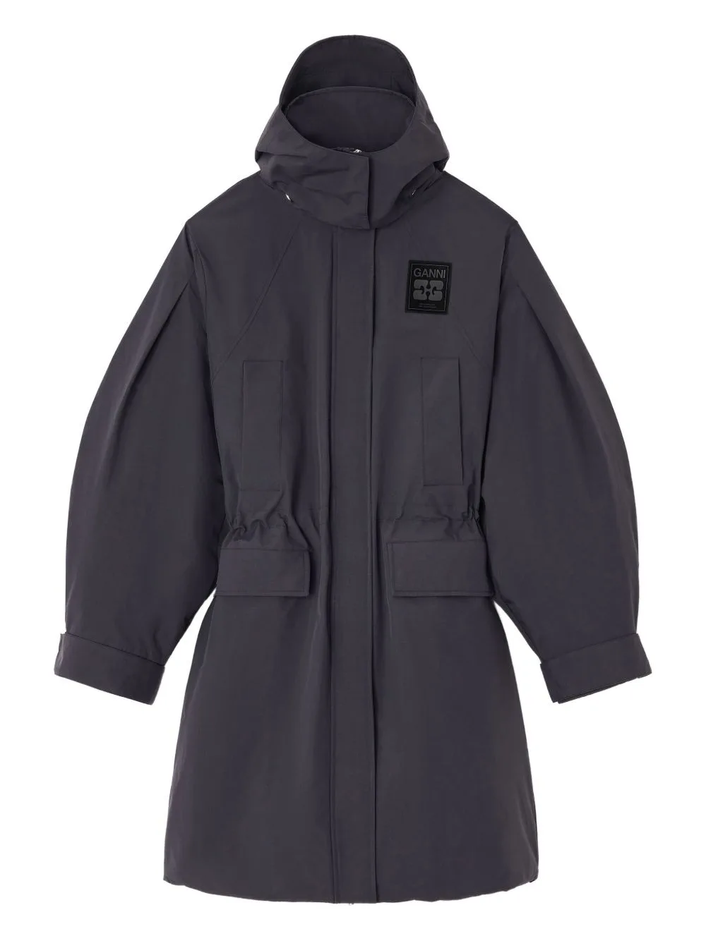 Oversized Parka Coat by GANNI