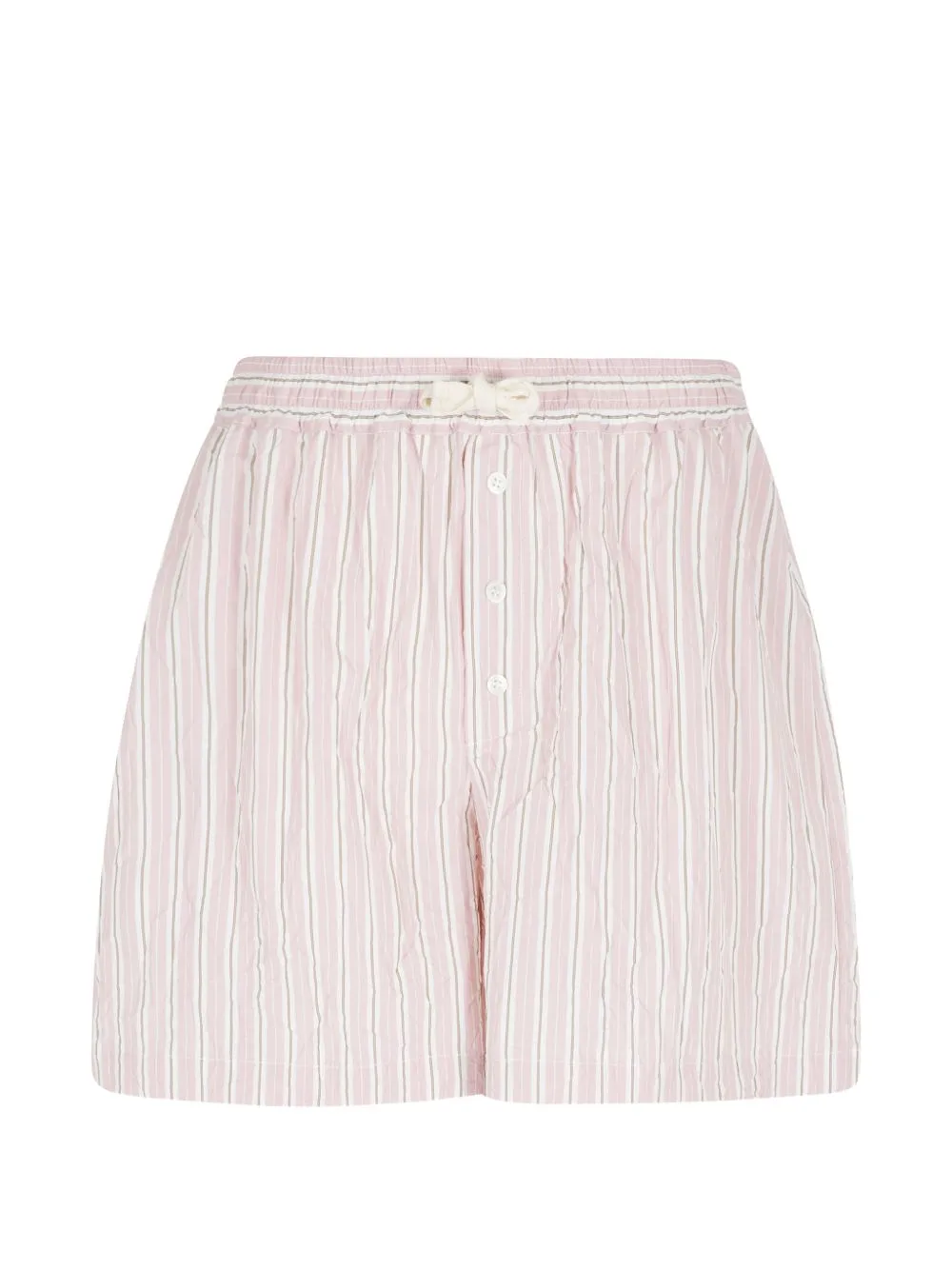 Striped Buttoned Shorts by Roberto Collina