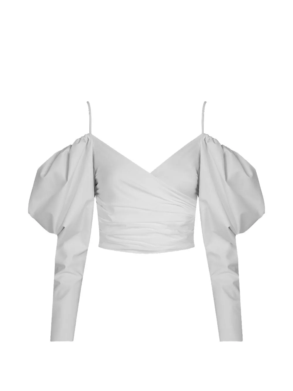 Bucanero Puff-Sleeve Blouse by Maygel Coronel