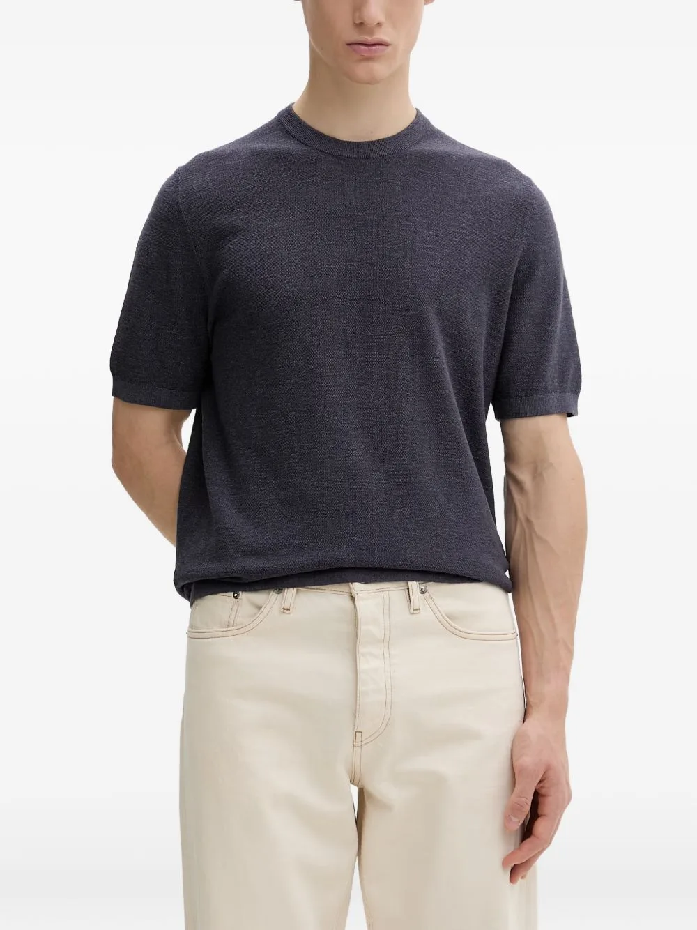 Fine-Knit T-Shirt by Marc O'Polo
